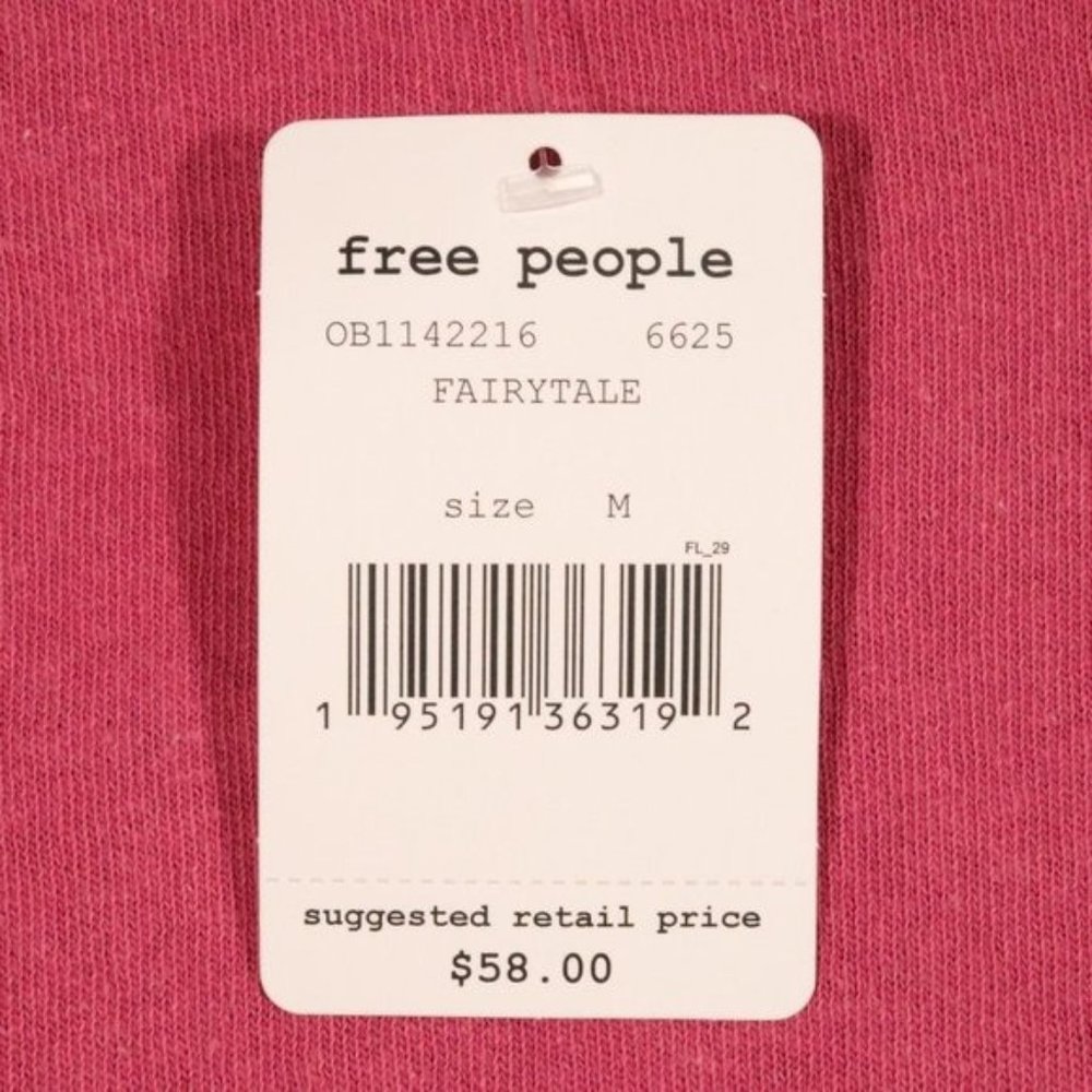 NWT Free People Rubi Tee in Fairytale - Picture 6 of 13